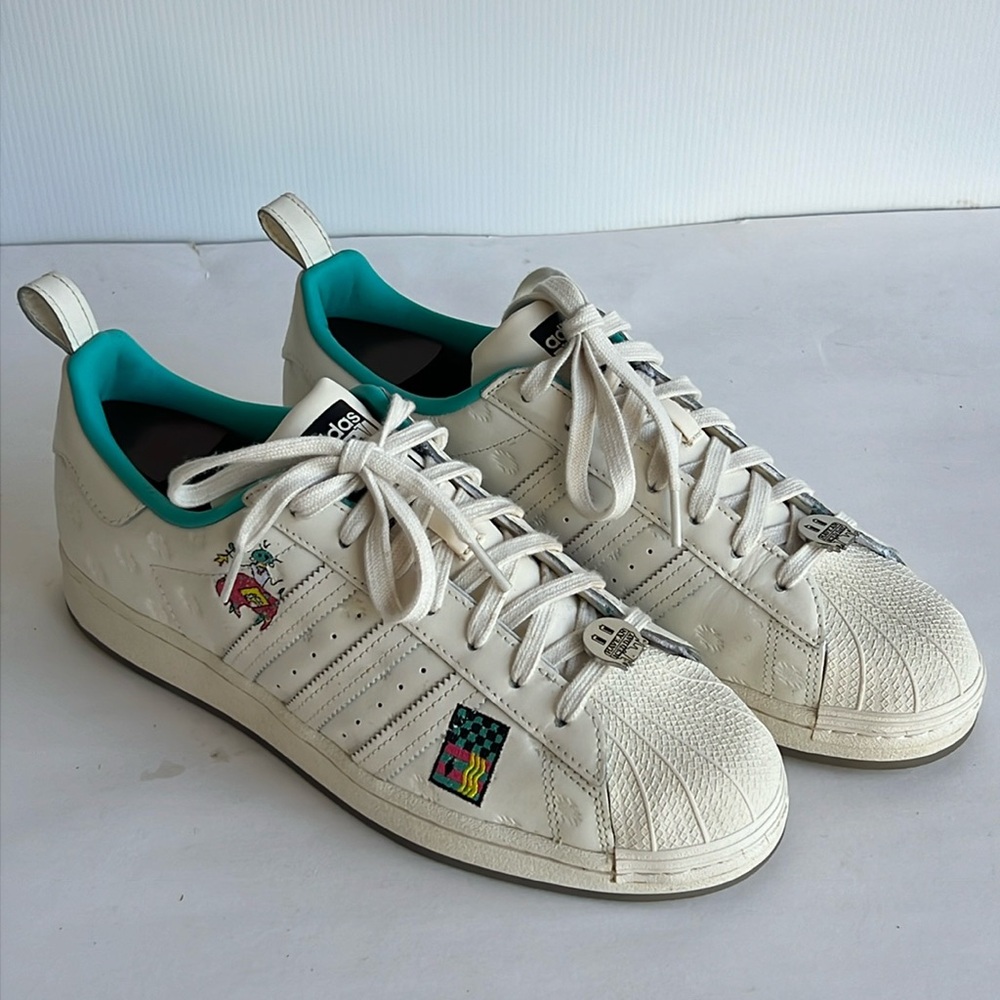 Adidas Superstar x Arizona Iced Tea Shoes Men’s Size 10 White Sneaker